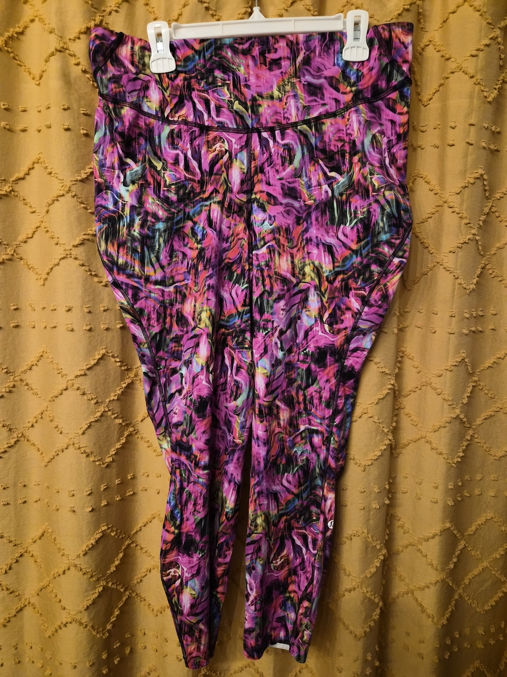 Lululemon Women’s High-Waist Printed Leggings - Vibrant Pink Multi